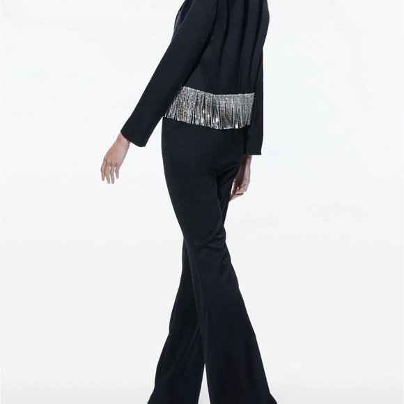 Gorgeous Alice and Olivia rhinestone trimmed short jacket.  Fabulous! - Picture 14 of 15